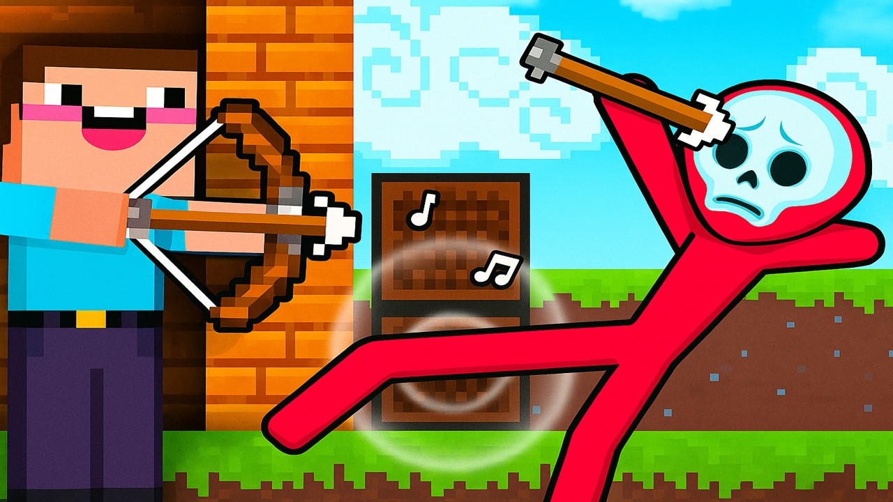 Noob archer vs Stickman Zombie: zombie shooter - Play Free on GameBolt